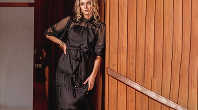 Spotlight on the Sorceress Black Maxi Dress