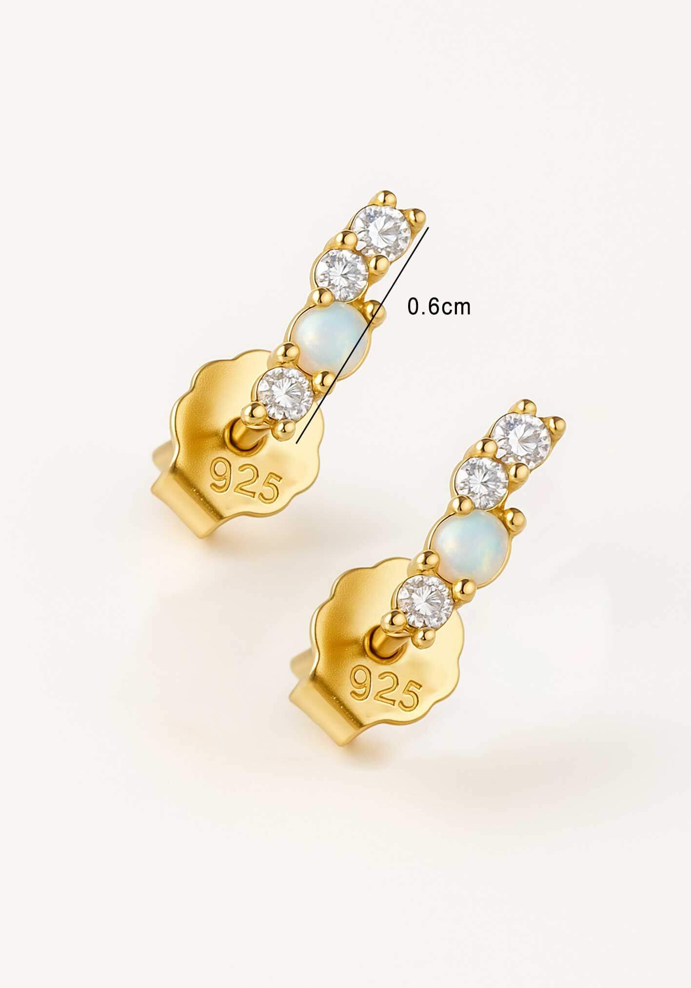 Mercury Rising Stud Earrings