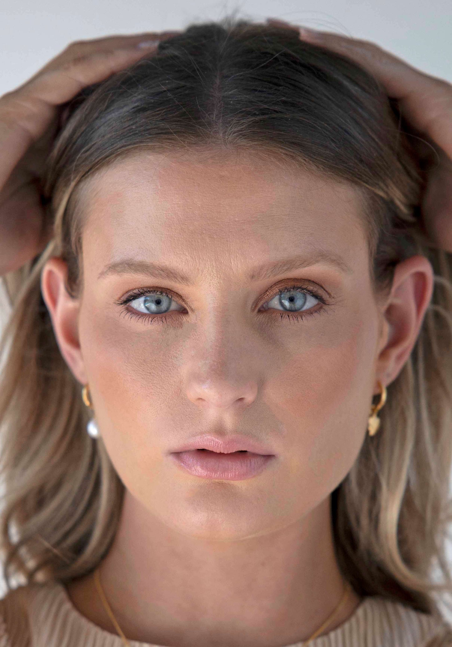 Twin Strangers Hoop Earrings