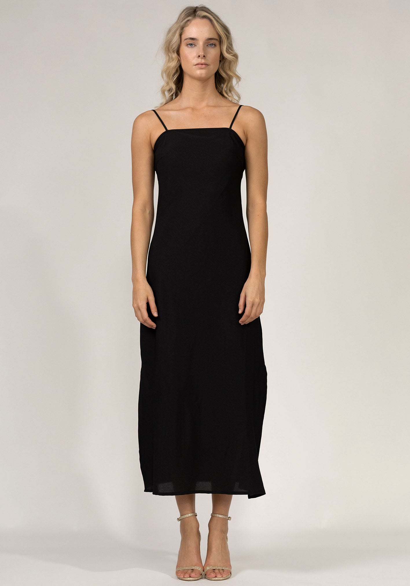 The Sorceress Black Midi Dress by Three of Something Australia