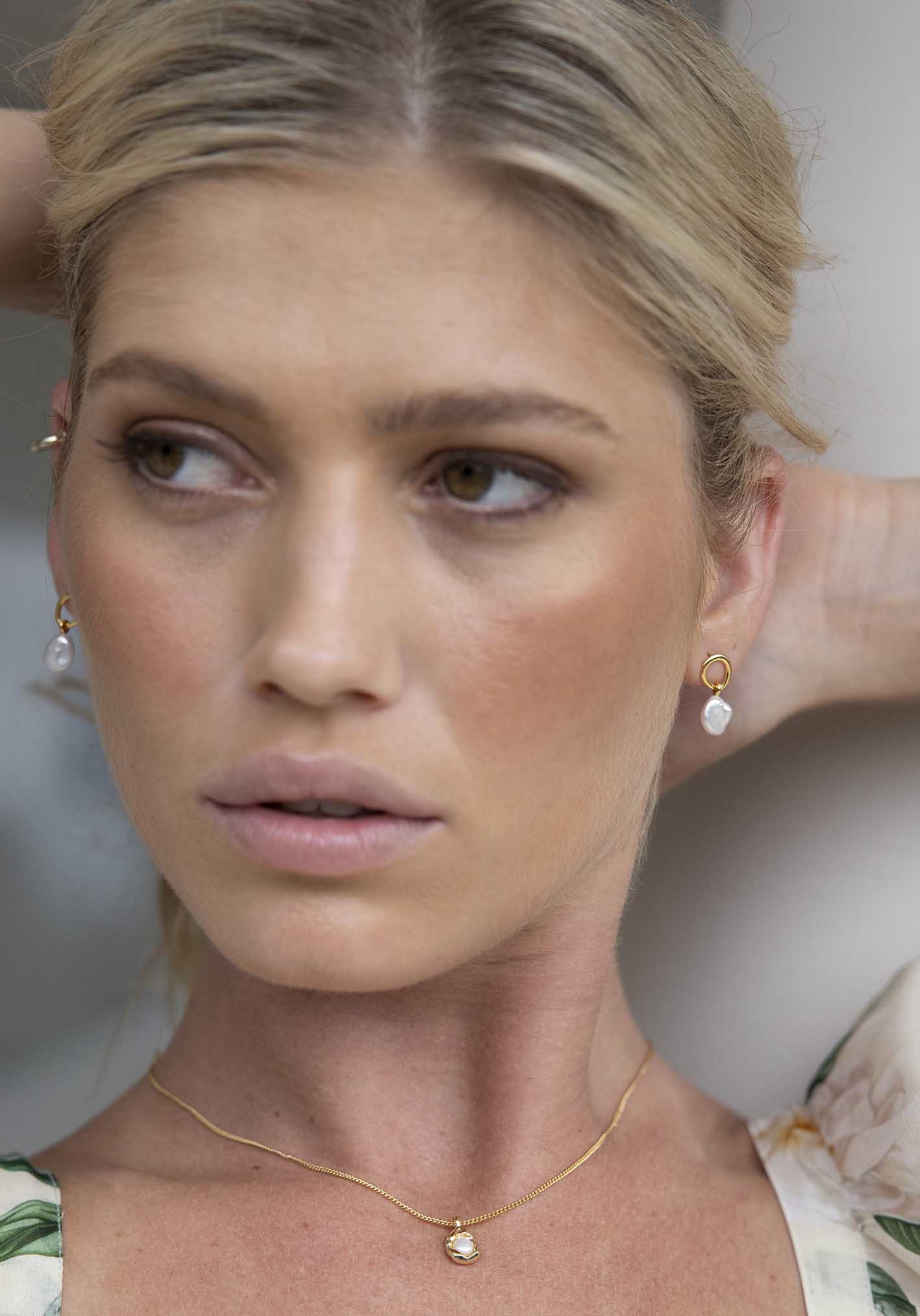 Irregular Magic Freshwater Pearl Earrings