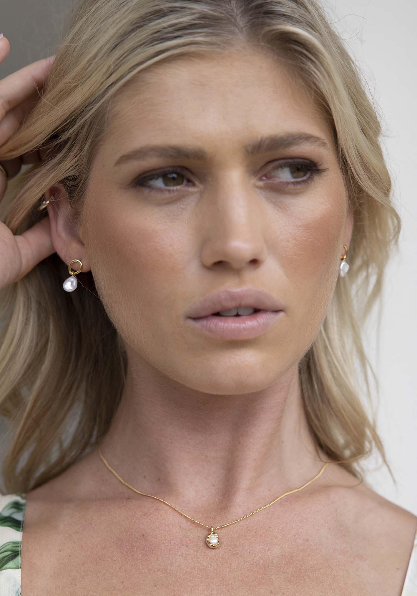 Irregular Magic Freshwater Pearl Earrings