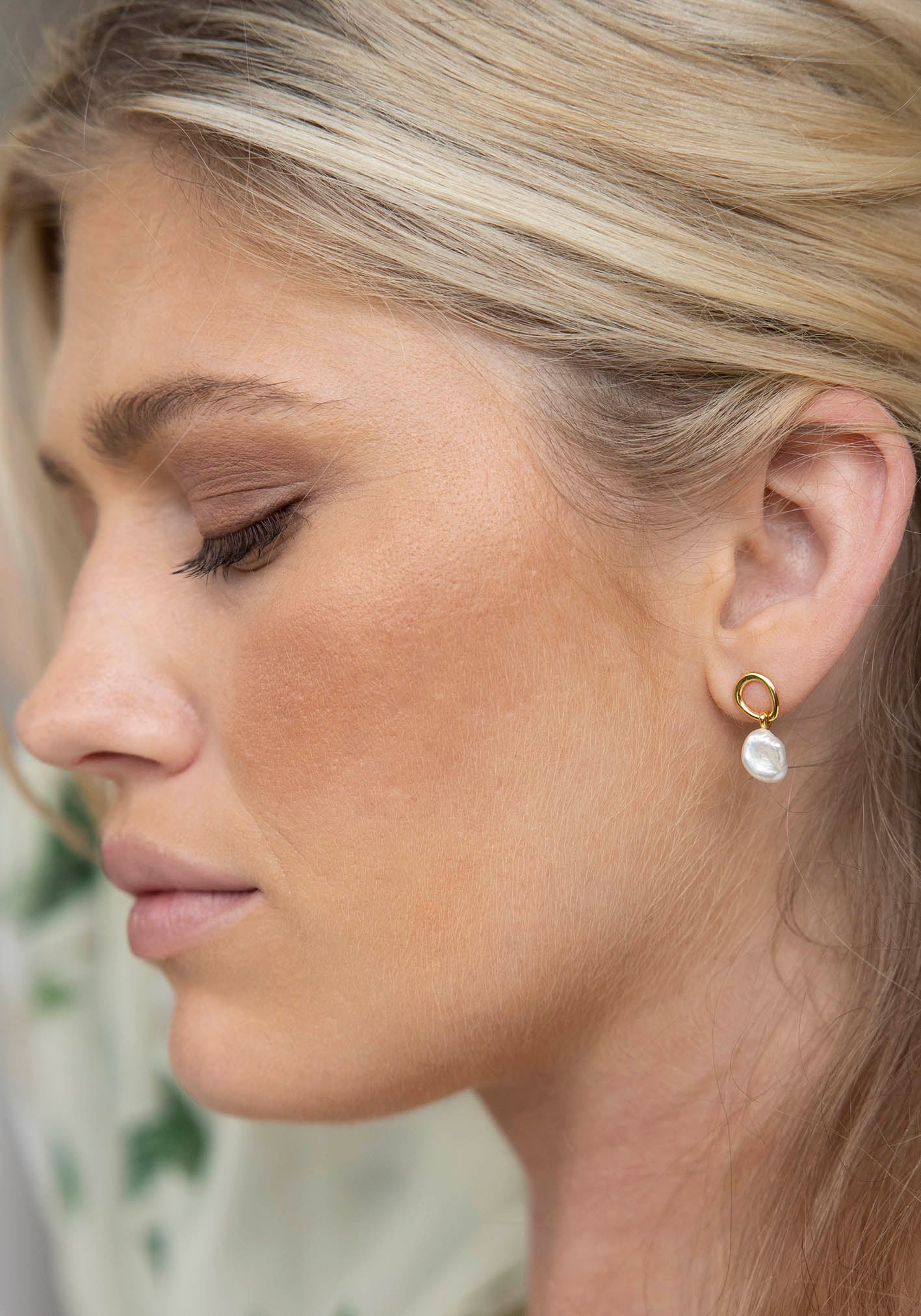 Irregular Magic Freshwater Pearl Earrings