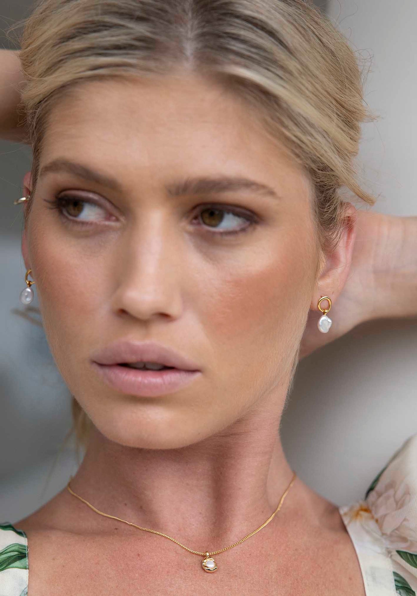 Irregular Magic Freshwater Pearl Earrings