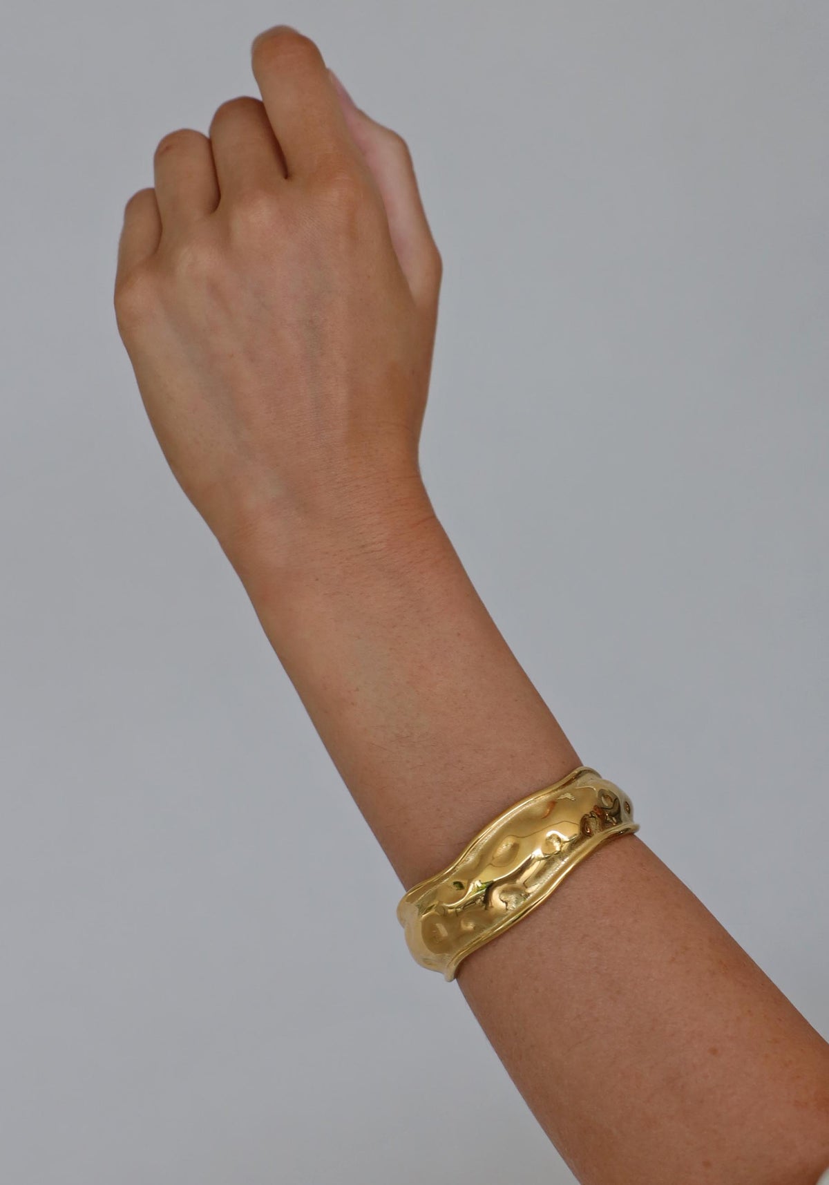 Castaway Gold Cuff Bracelet