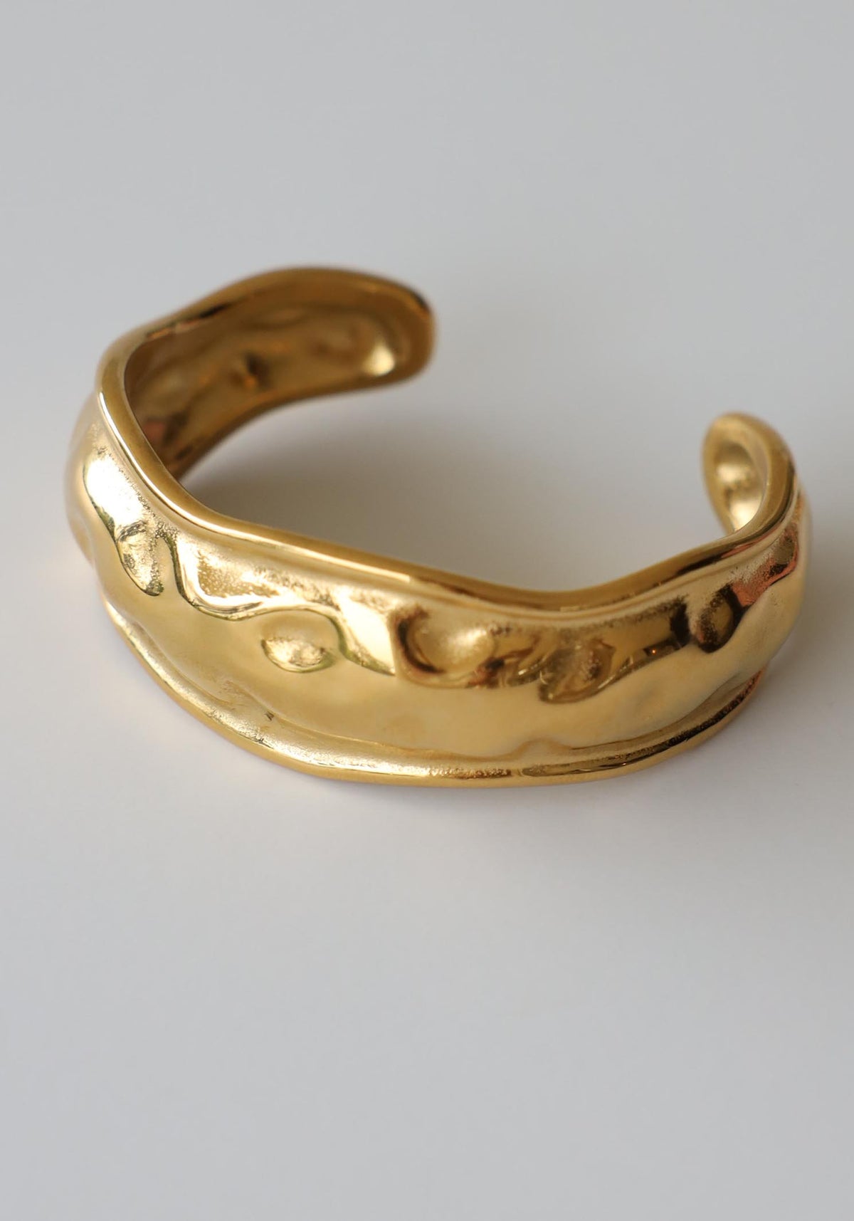 Castaway Gold Cuff Bracelet