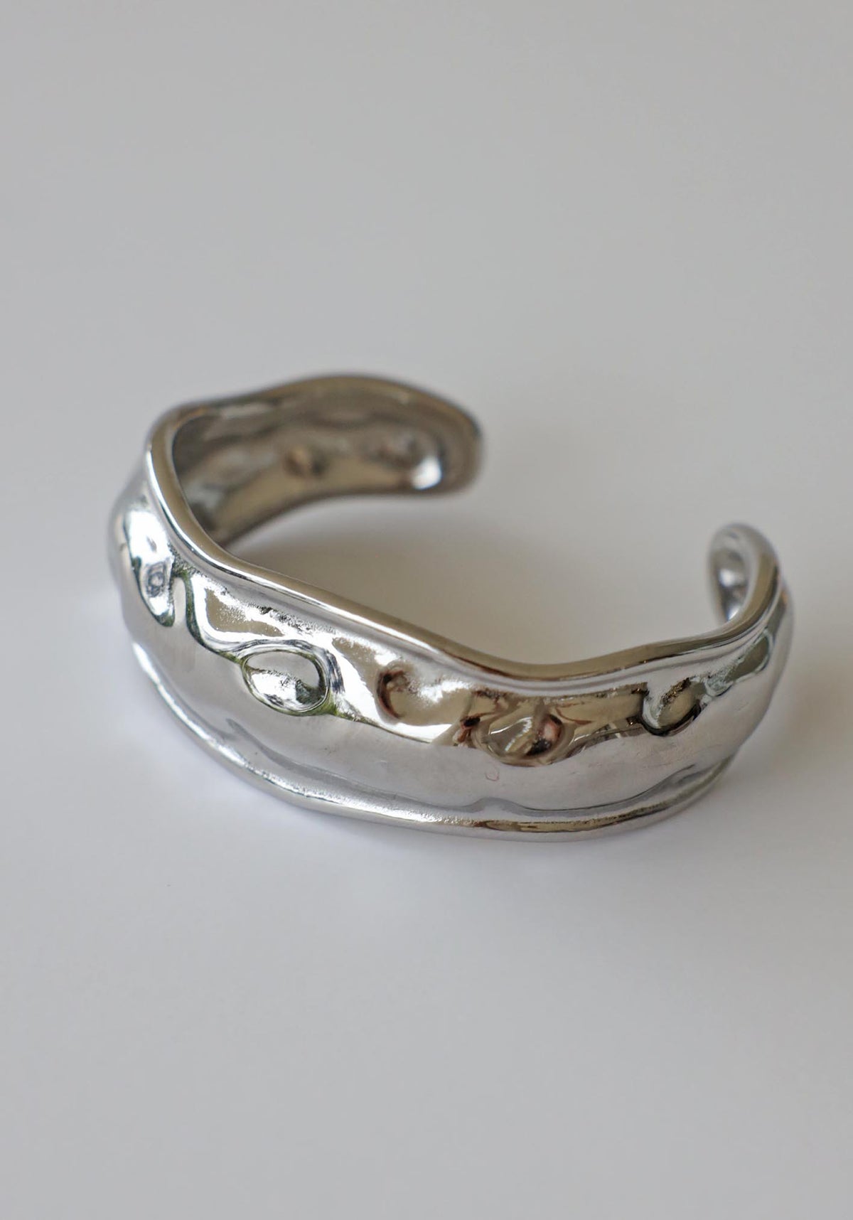Castaway Silver Cuff Bracelet