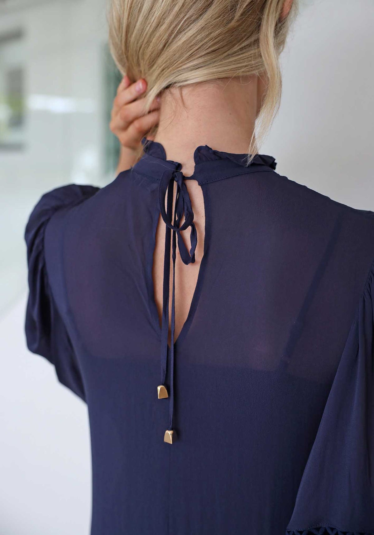 Enchantress Navy Maxi Dress