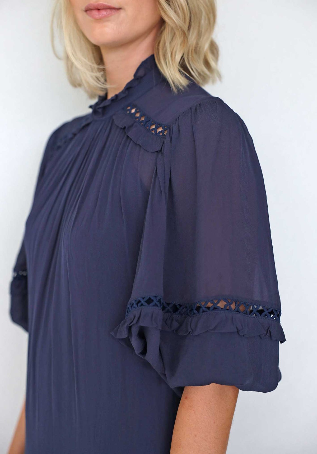 Enchantress Navy Maxi Dress