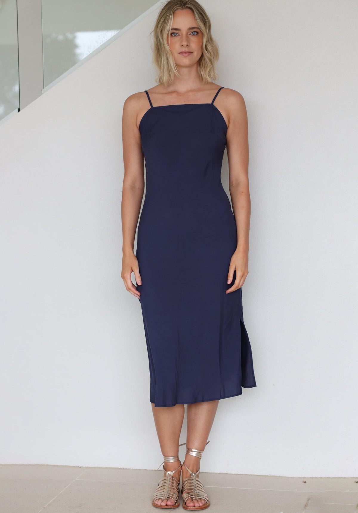 Enchantress Navy Maxi Dress