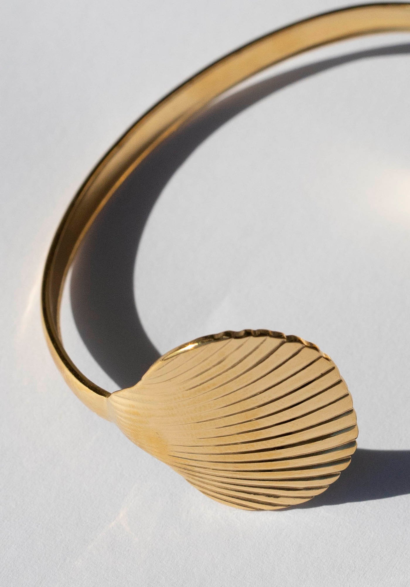 Evening Shell Cuff Bracelet