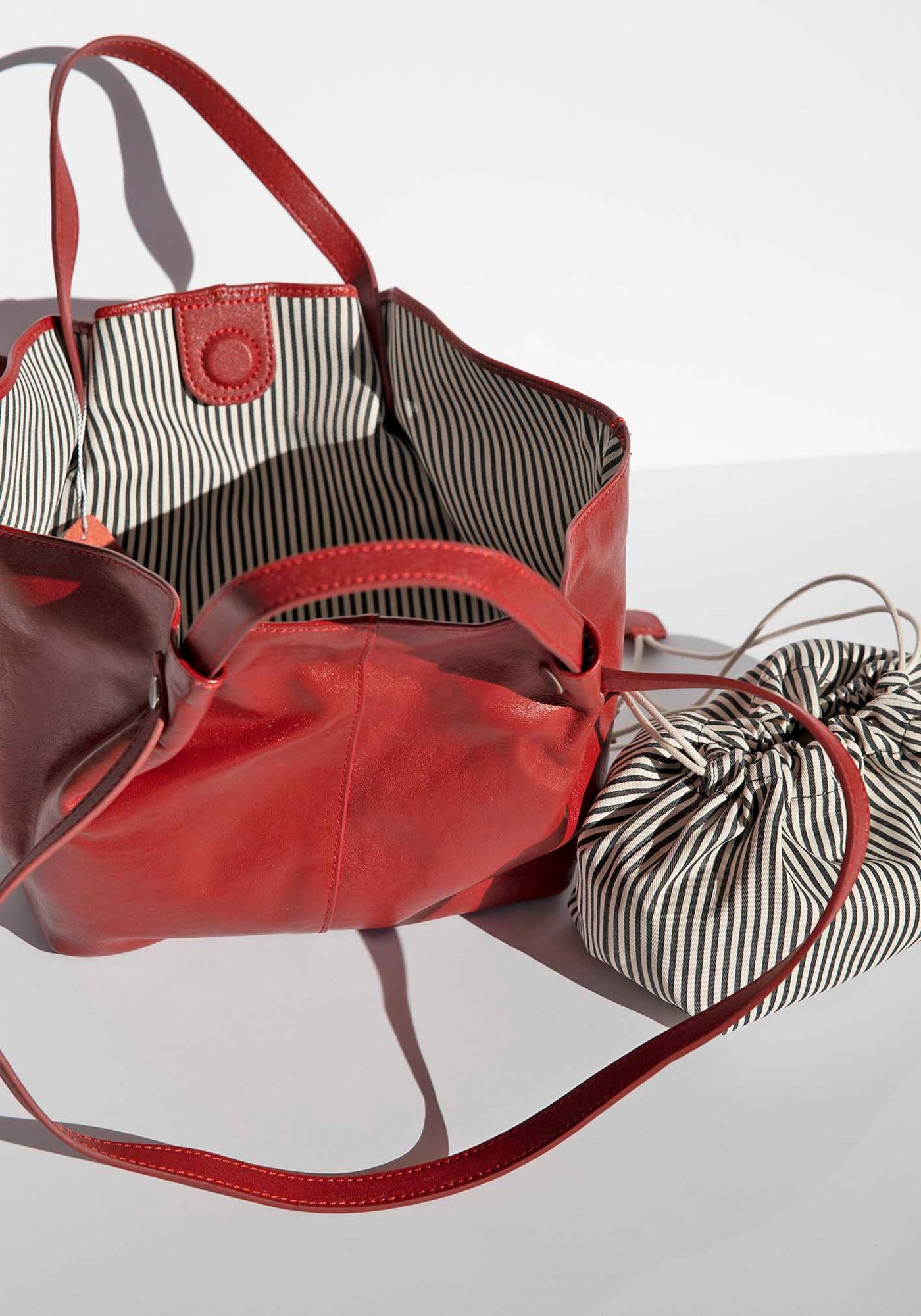 Florence Red Leather Bag