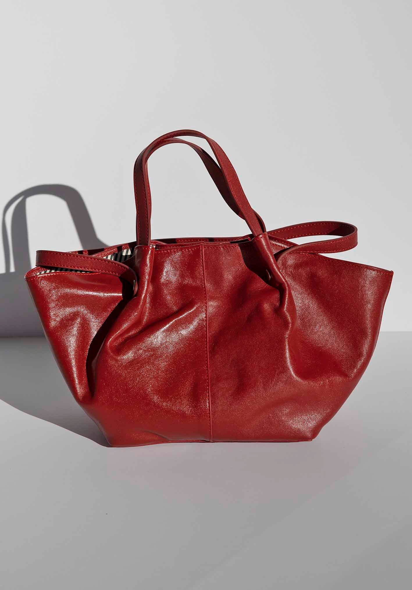 Florence Red Leather Bag