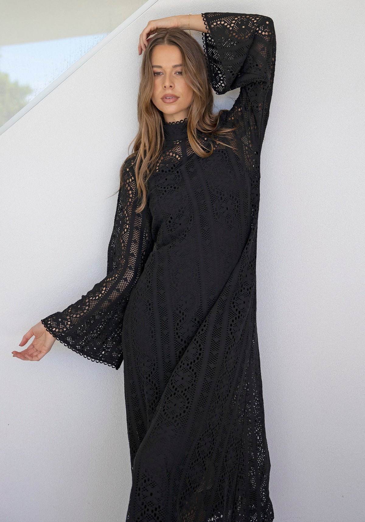 lace maxi dress australia Lene Lace Maxi