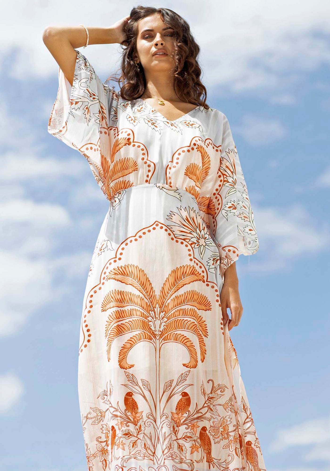 Ipanema Tropical Resort Floral Maxi Dress | Flora Dress Australia