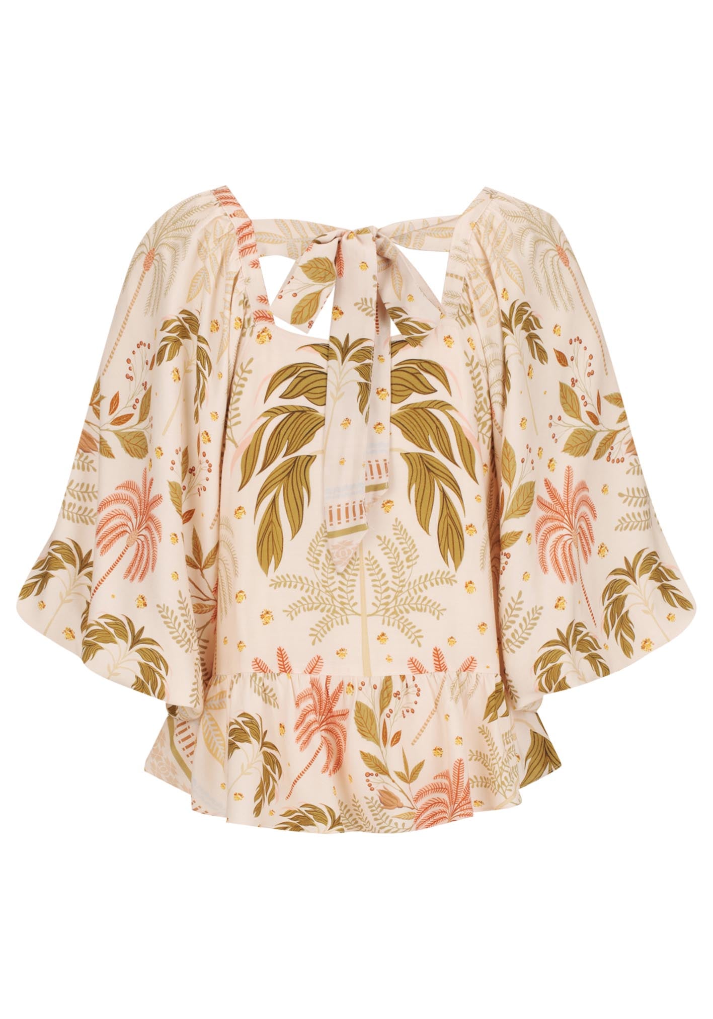 Island Dreams Peplum Blouse