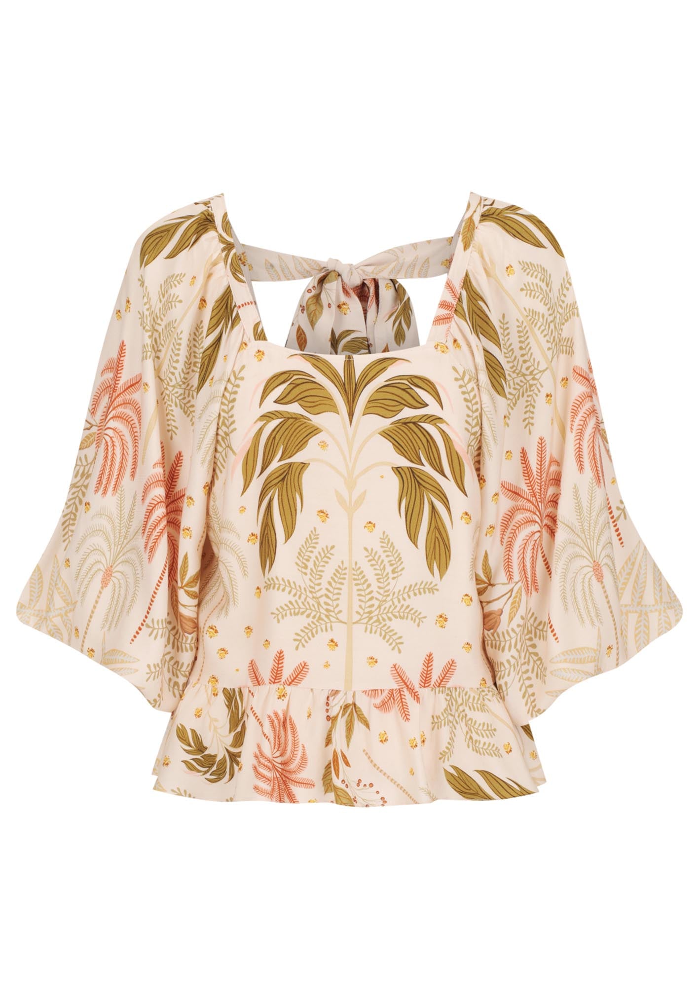 Island Dreams Peplum Blouse