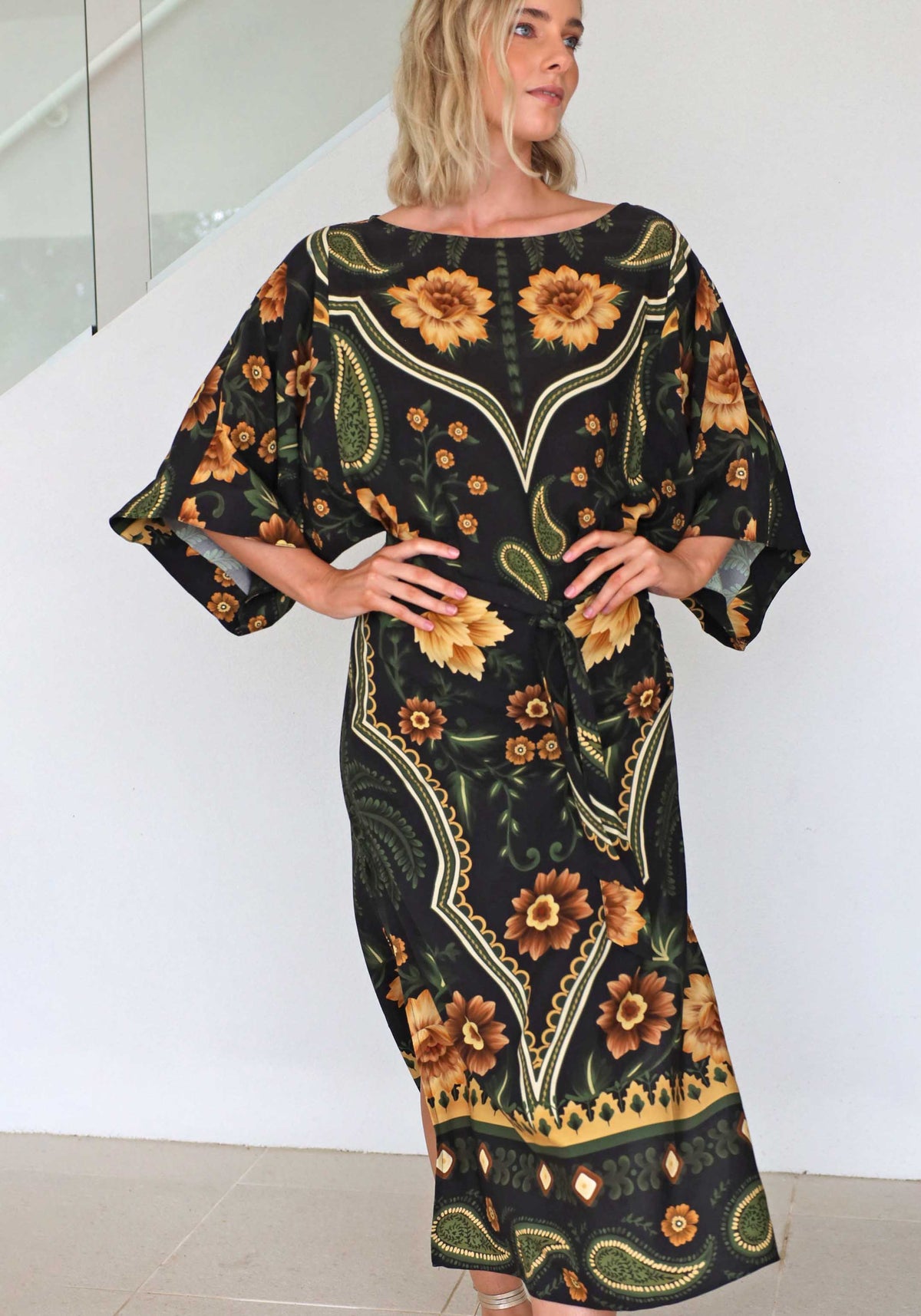 Mystery Garden Tie Dress
