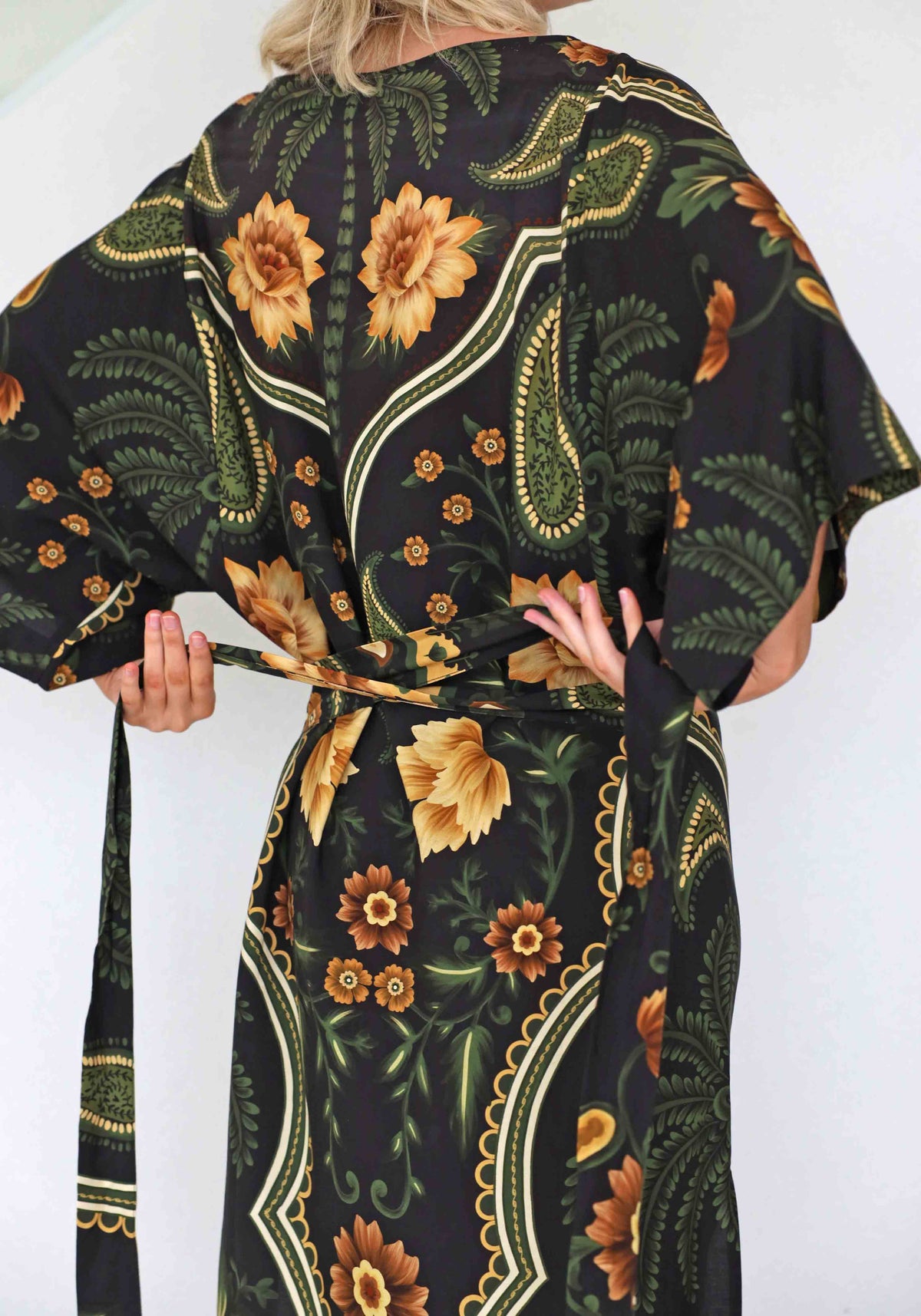 Mystery Garden Tie Dress