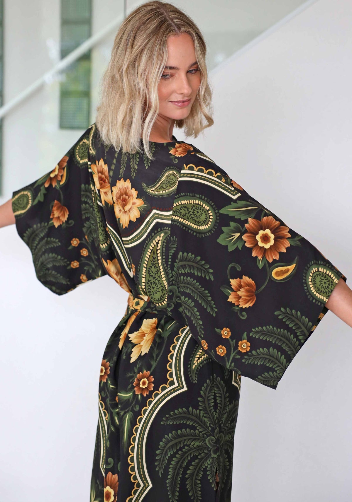 Mystery Garden Tie Dress