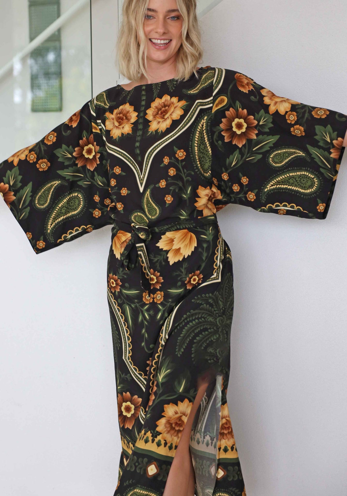 Mystery Garden Tie Dress