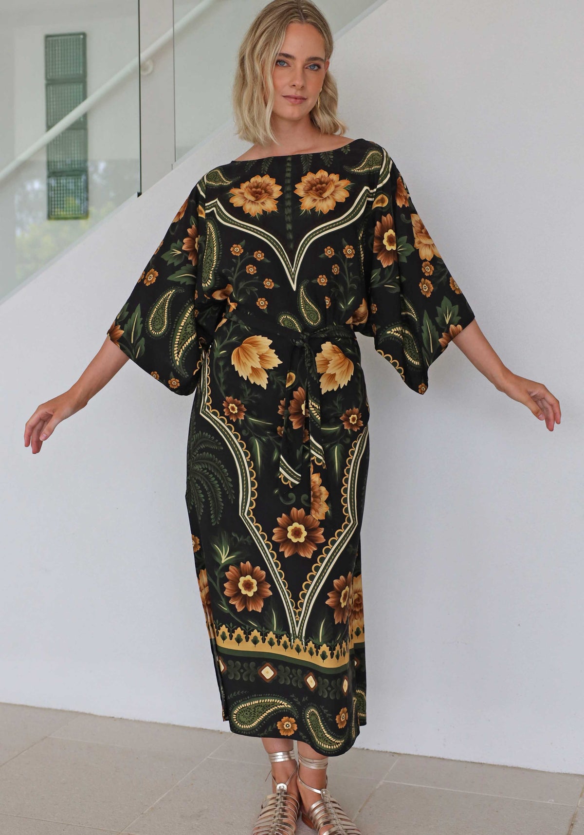 Mystery Garden Tie Dress