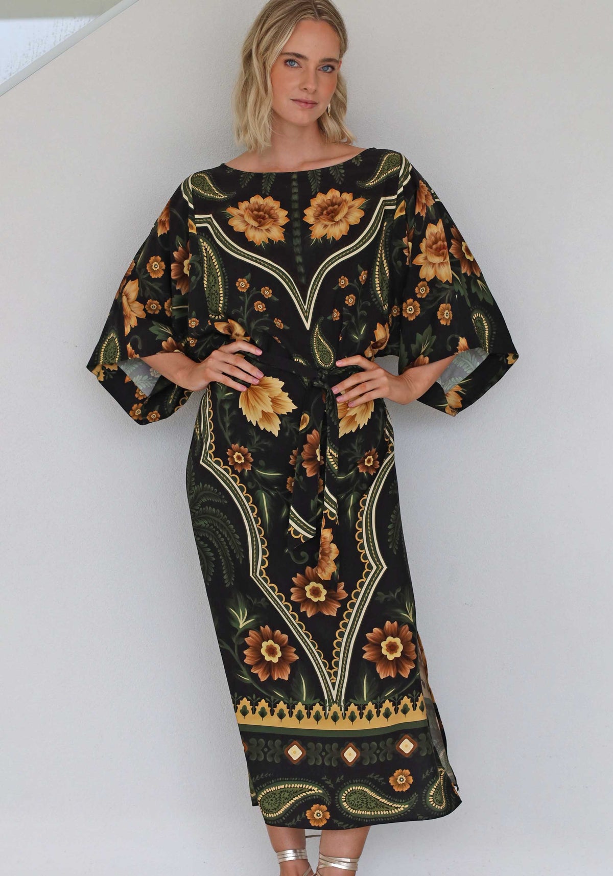 Mystery Garden Tie Dress