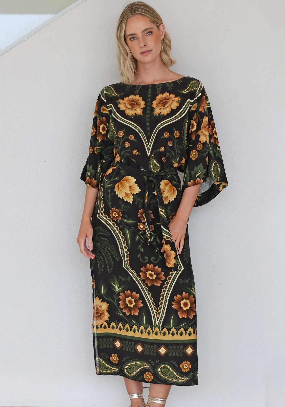 Mystery Garden Tie Dress