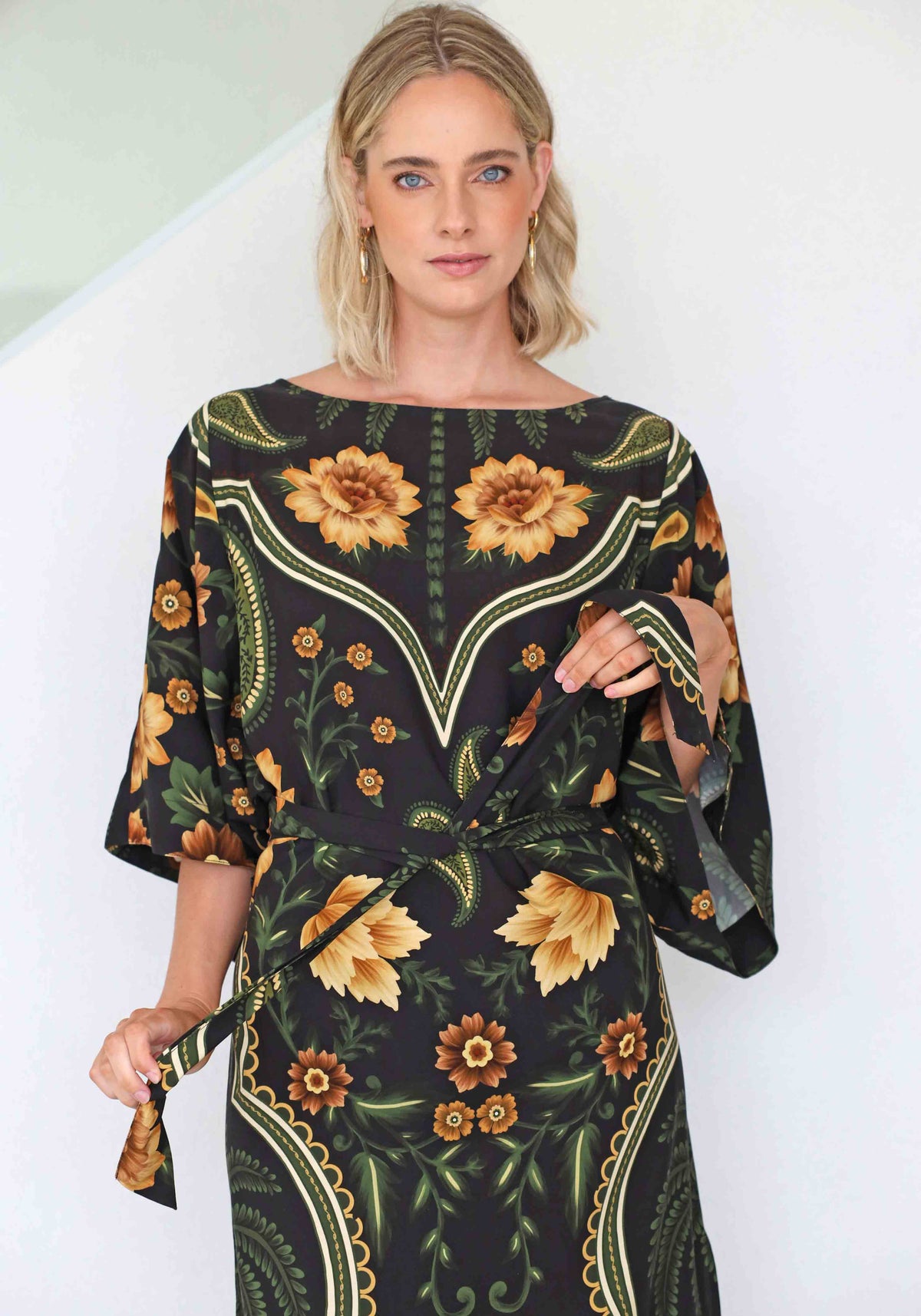 Mystery Garden Tie Dress