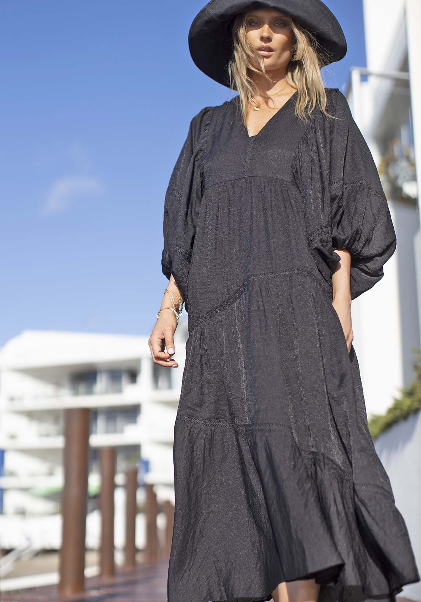 Never Forget Black Maxi Dress | Maxi Dresses Australia – THREE OF SOMETHING
