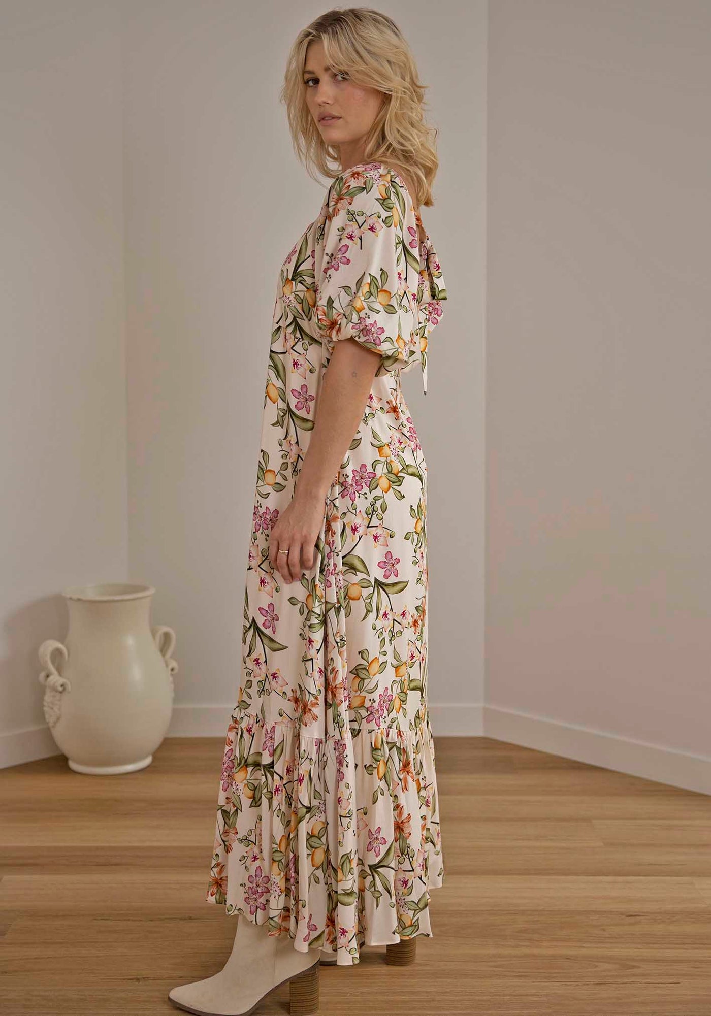 Nirvana Floral Maxi Dress