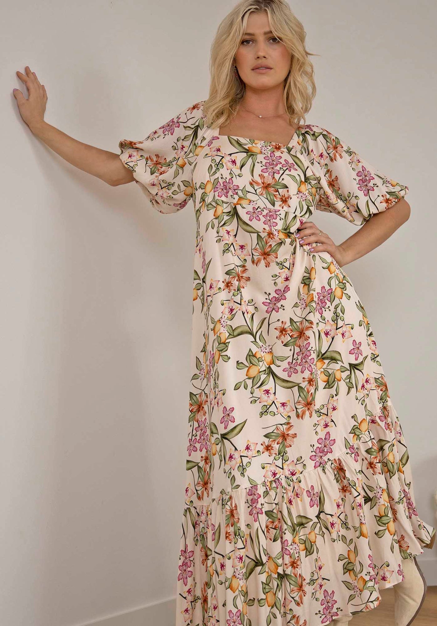 Nirvana Floral Maxi Dress