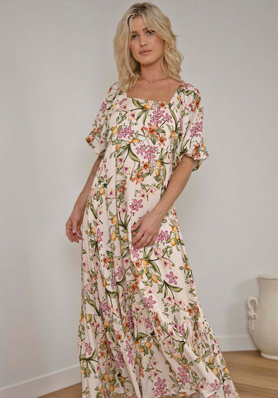 Nirvana Floral Maxi Dress