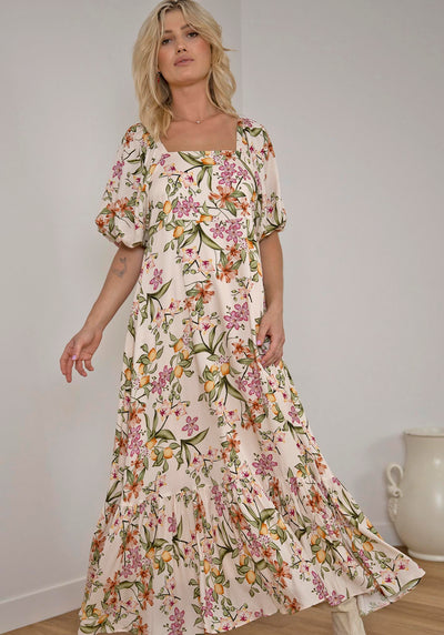Nirvana Floral Maxi Dress