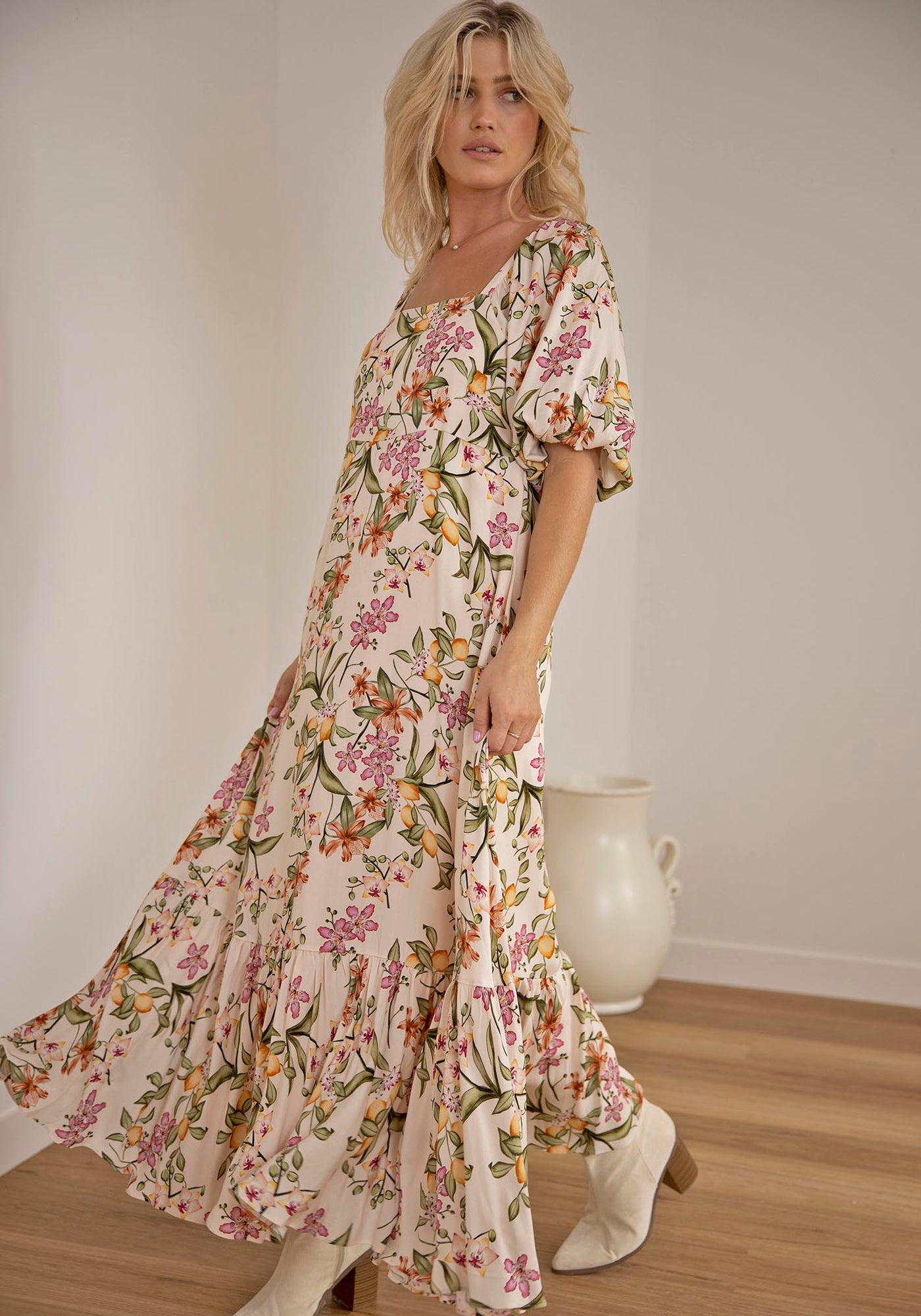 Nirvana Floral Maxi Dress