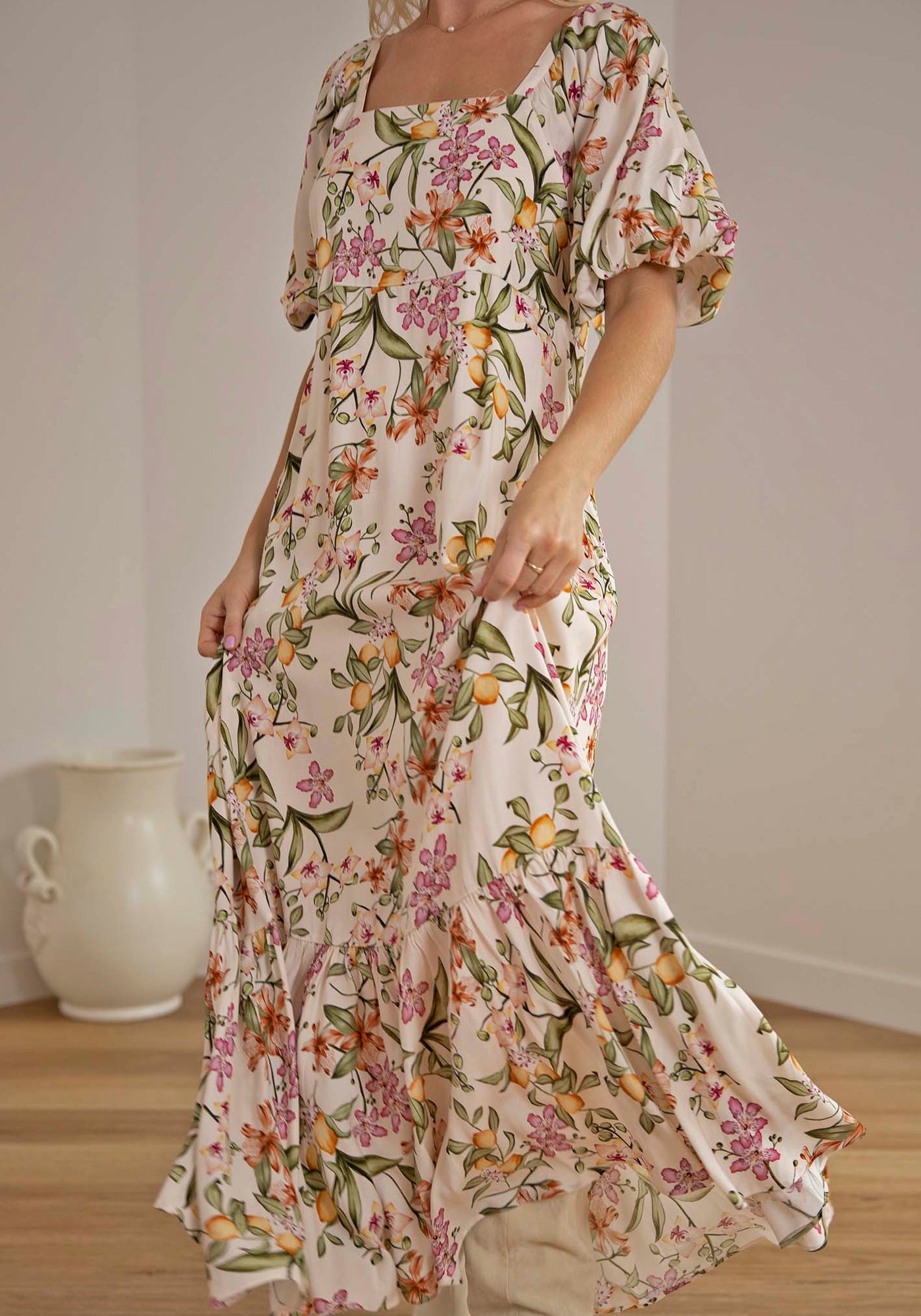Nirvana Floral Maxi Dress