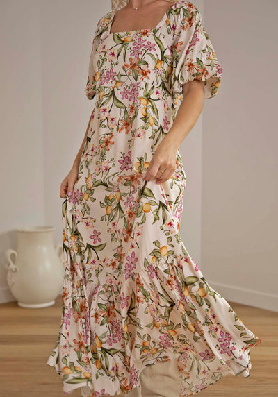 Nirvana Floral Maxi Dress
