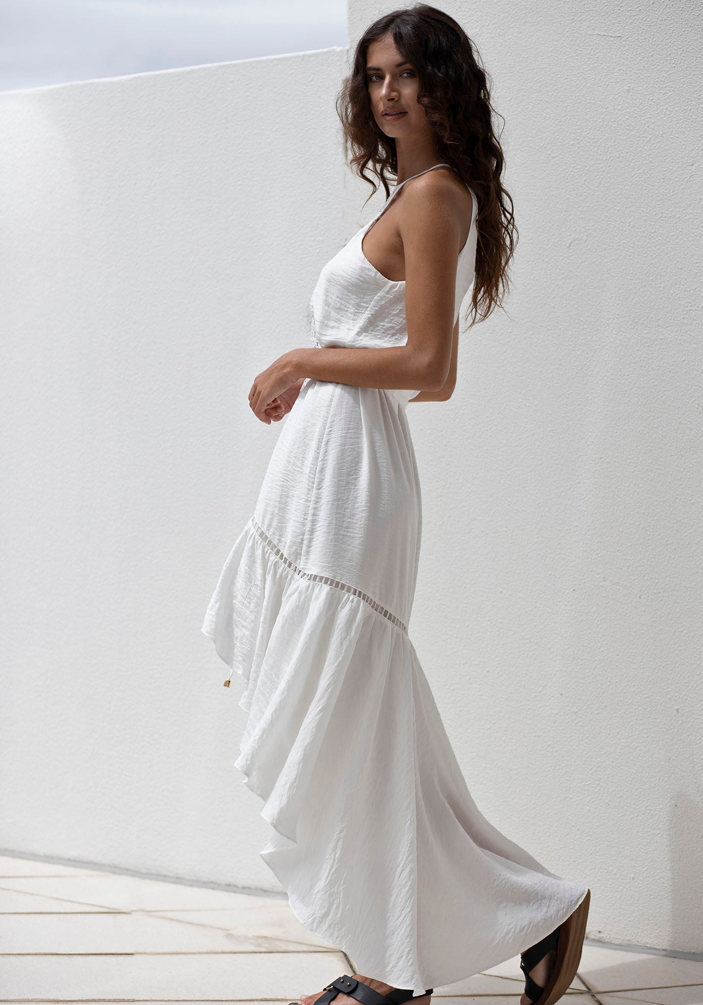 Noosa Lace Front High Low Dress | Maxi Dress Australia