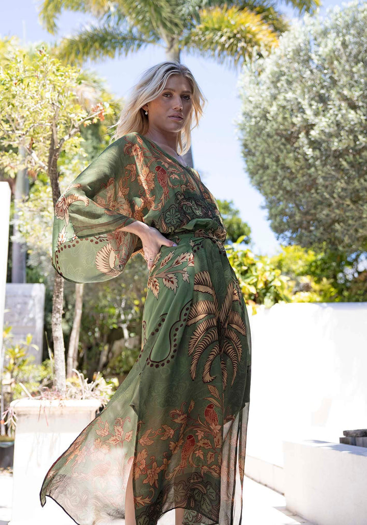 oasis green dress Resort Maxi — Floral atr_division-AmericanTall