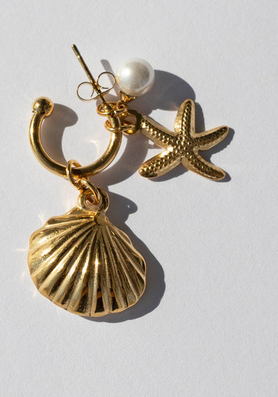 Ocean Charm Earrings