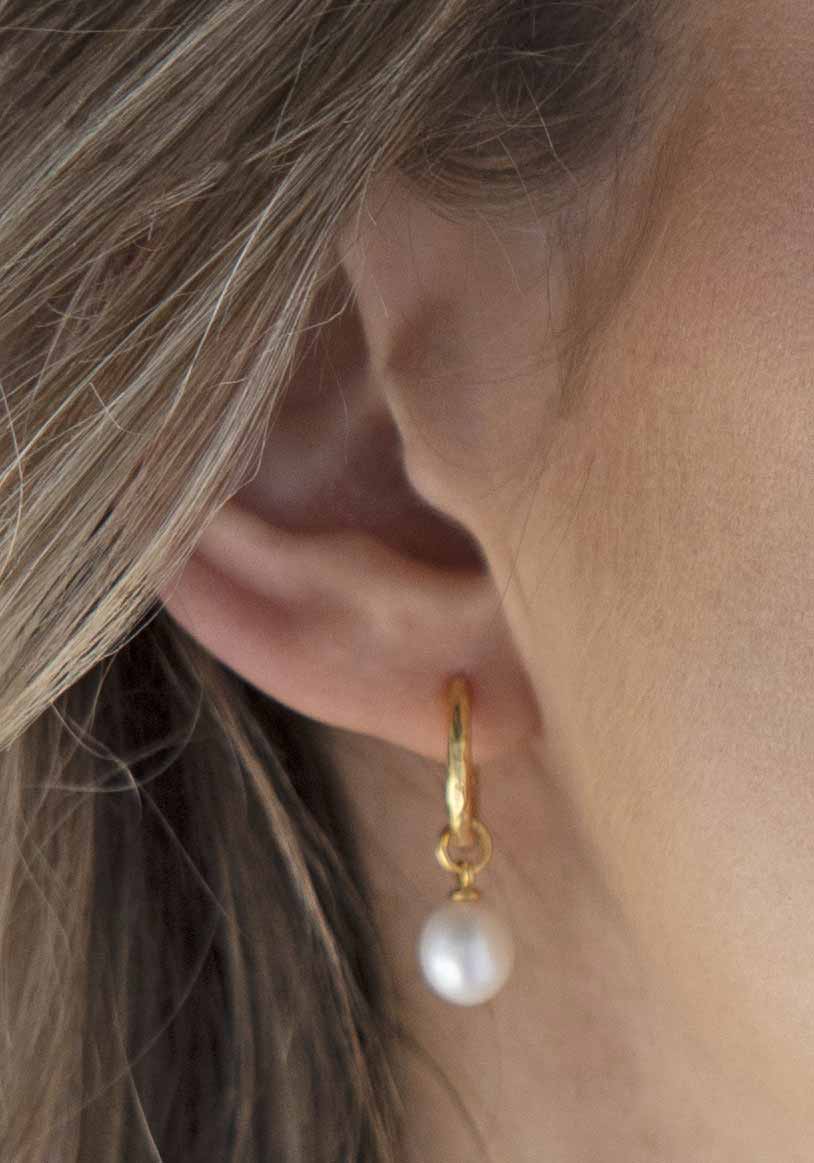 Twin Strangers Hoop Earrings