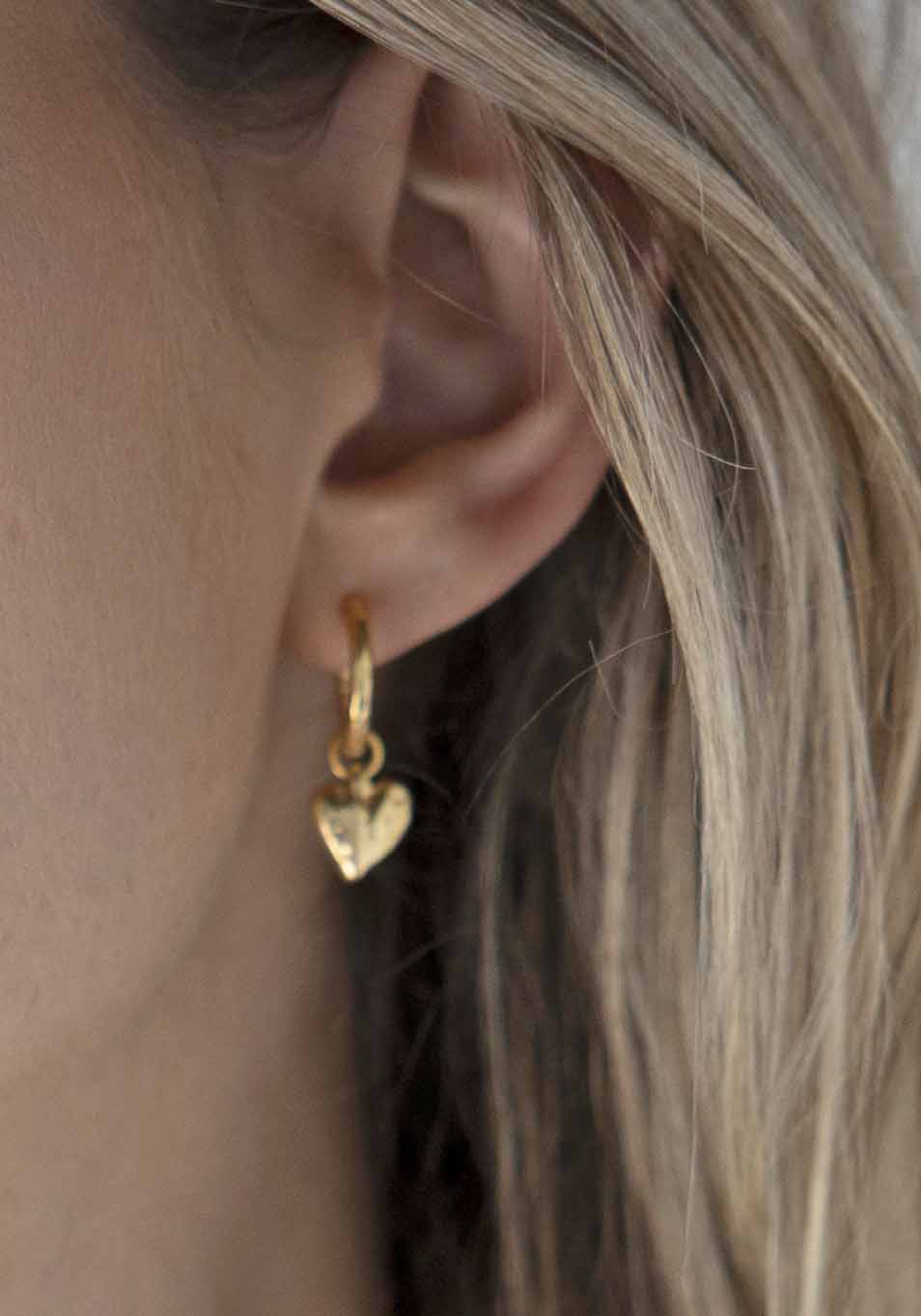 Twin Strangers Hoop Earrings