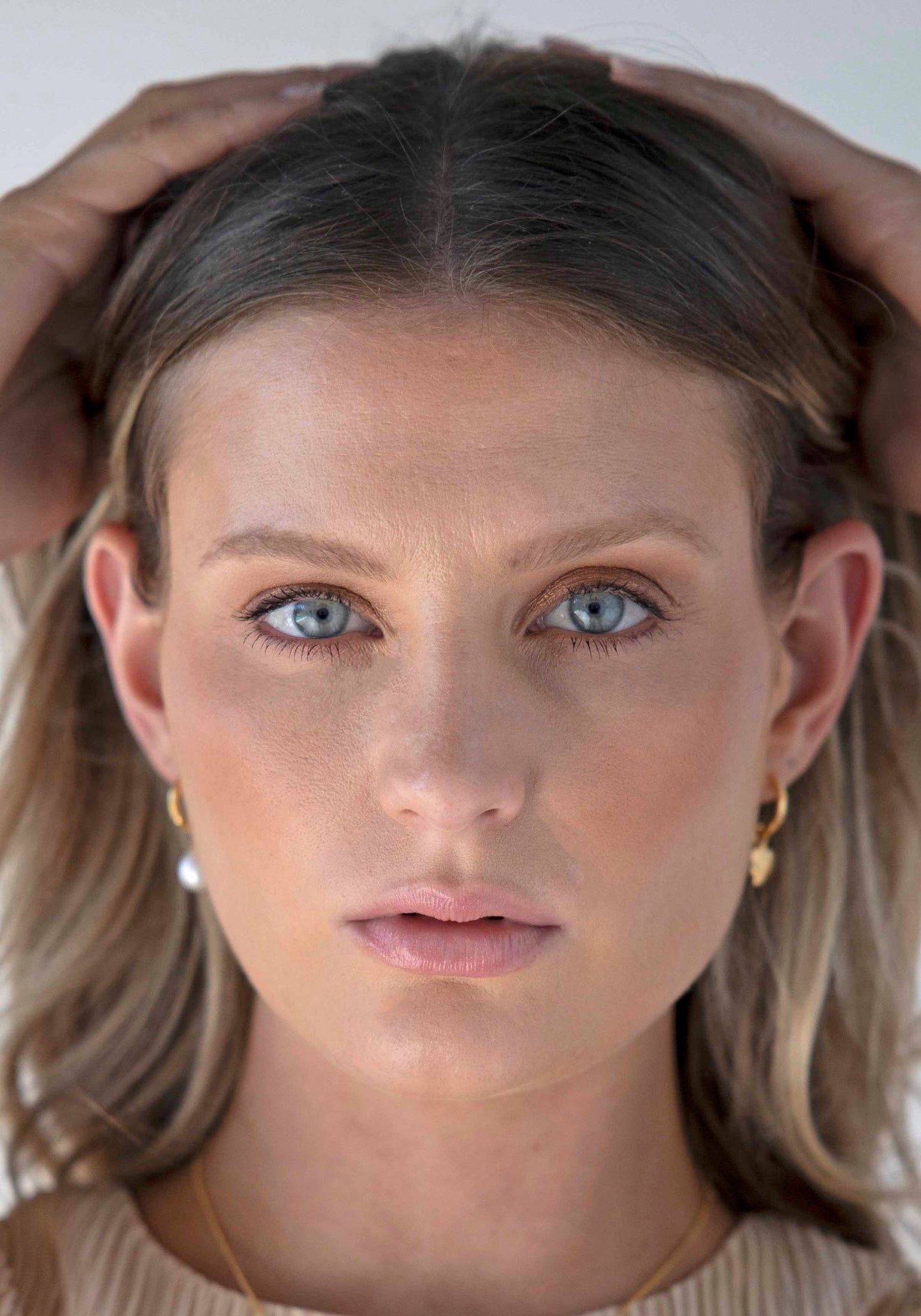 Twin Strangers Hoop Earrings