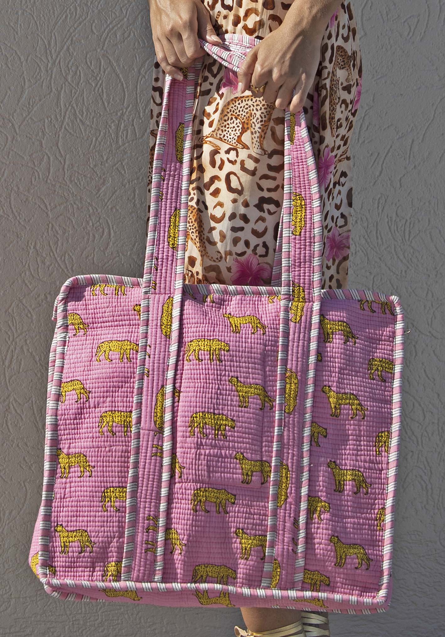 Pink Carnivale Tote Bag