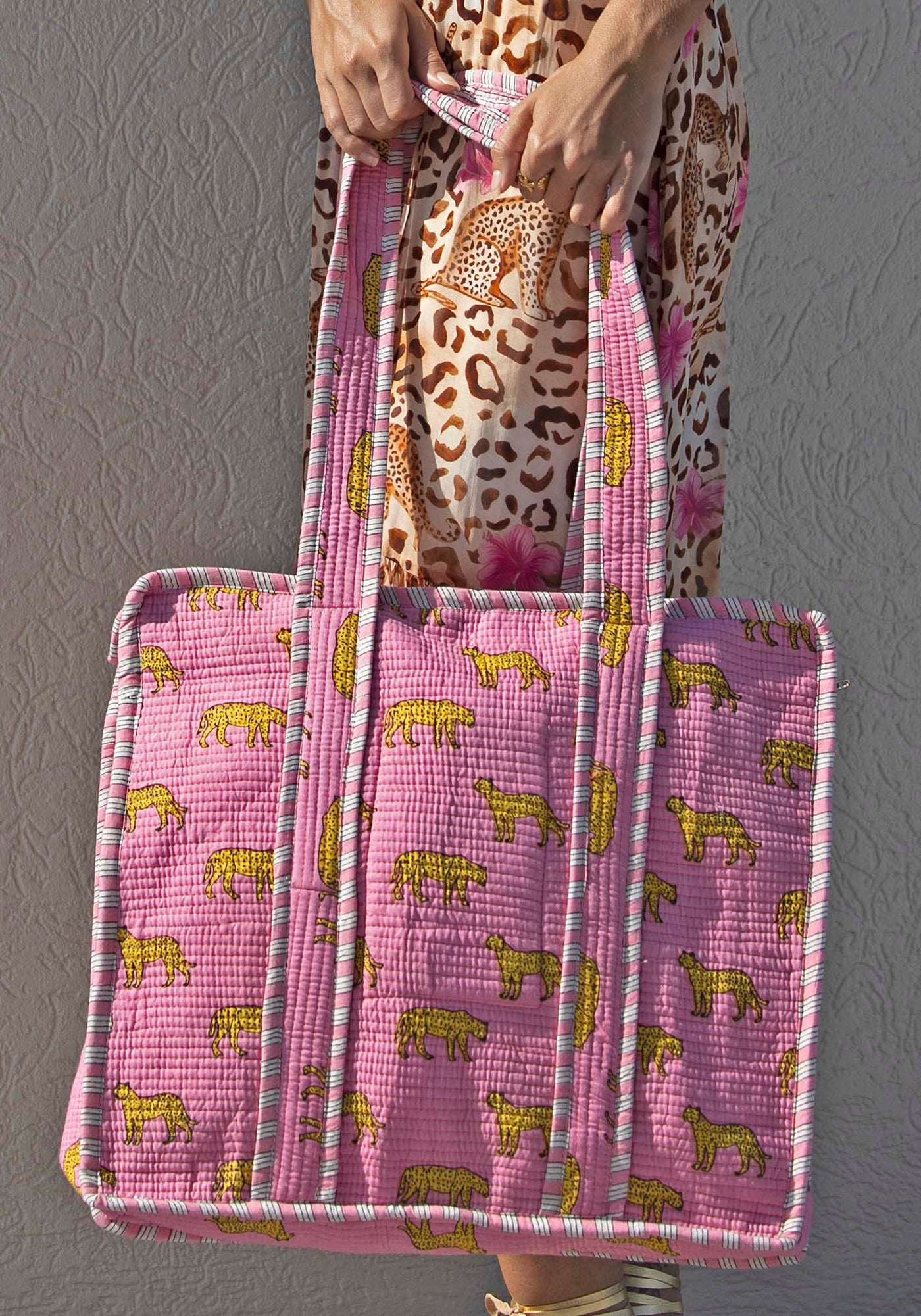 Pink Carnivale Tote Bag