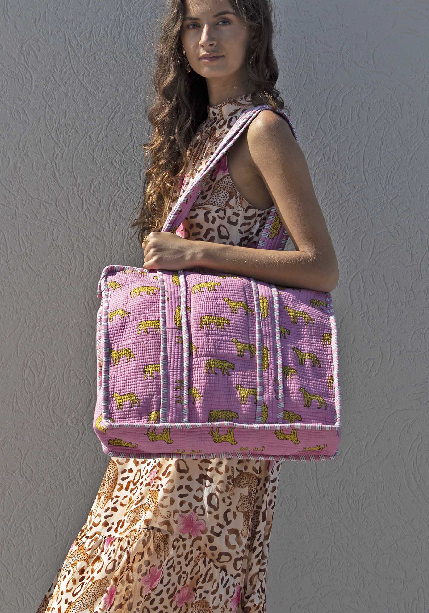 Pink Carnivale Tote Bag