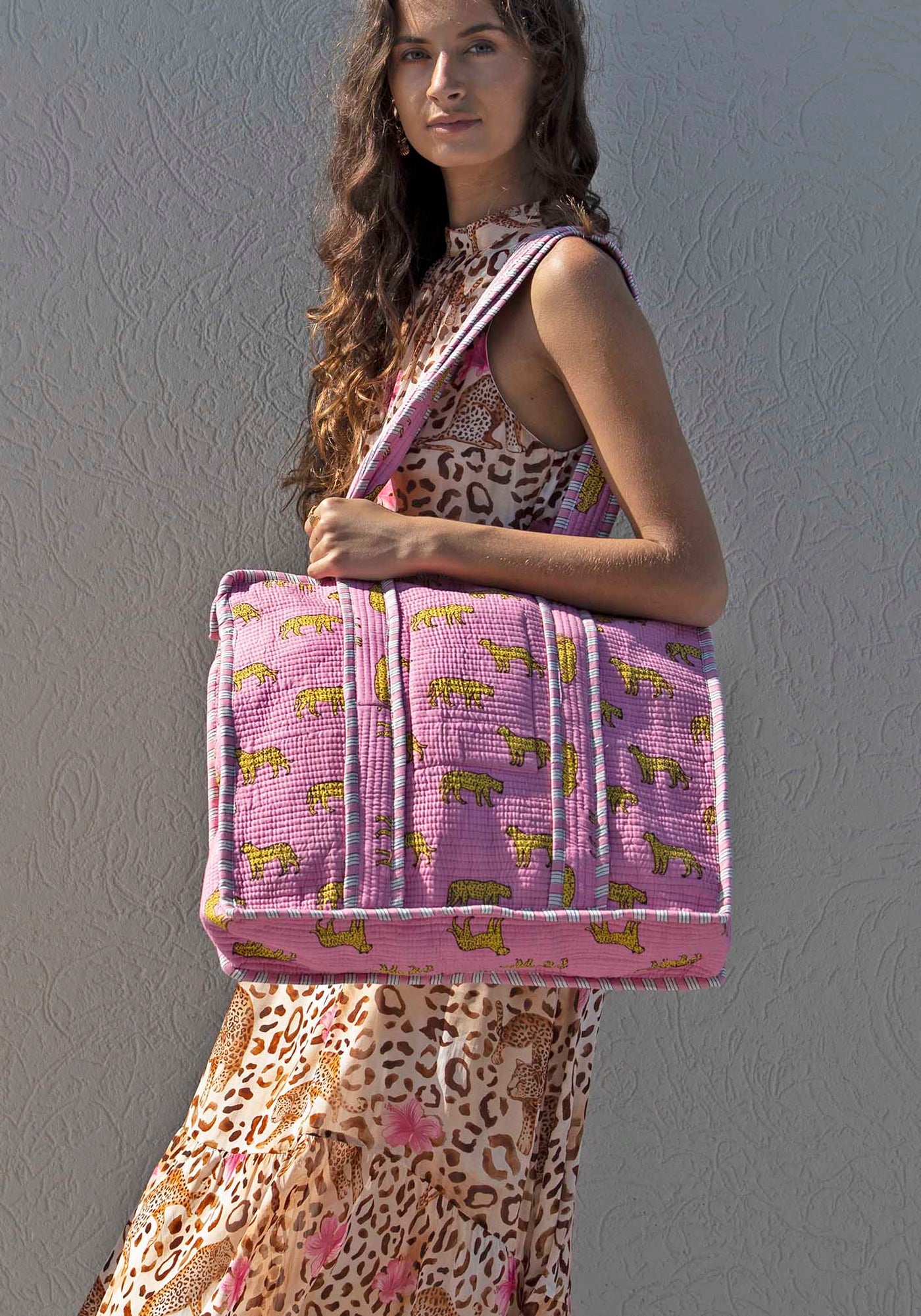 Pink Carnivale Tote Bag