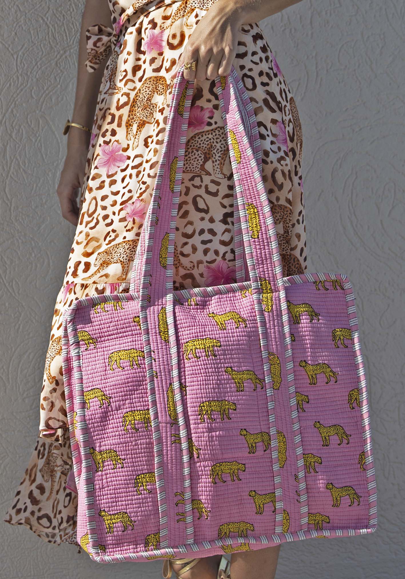 Pink Carnivale Tote Bag