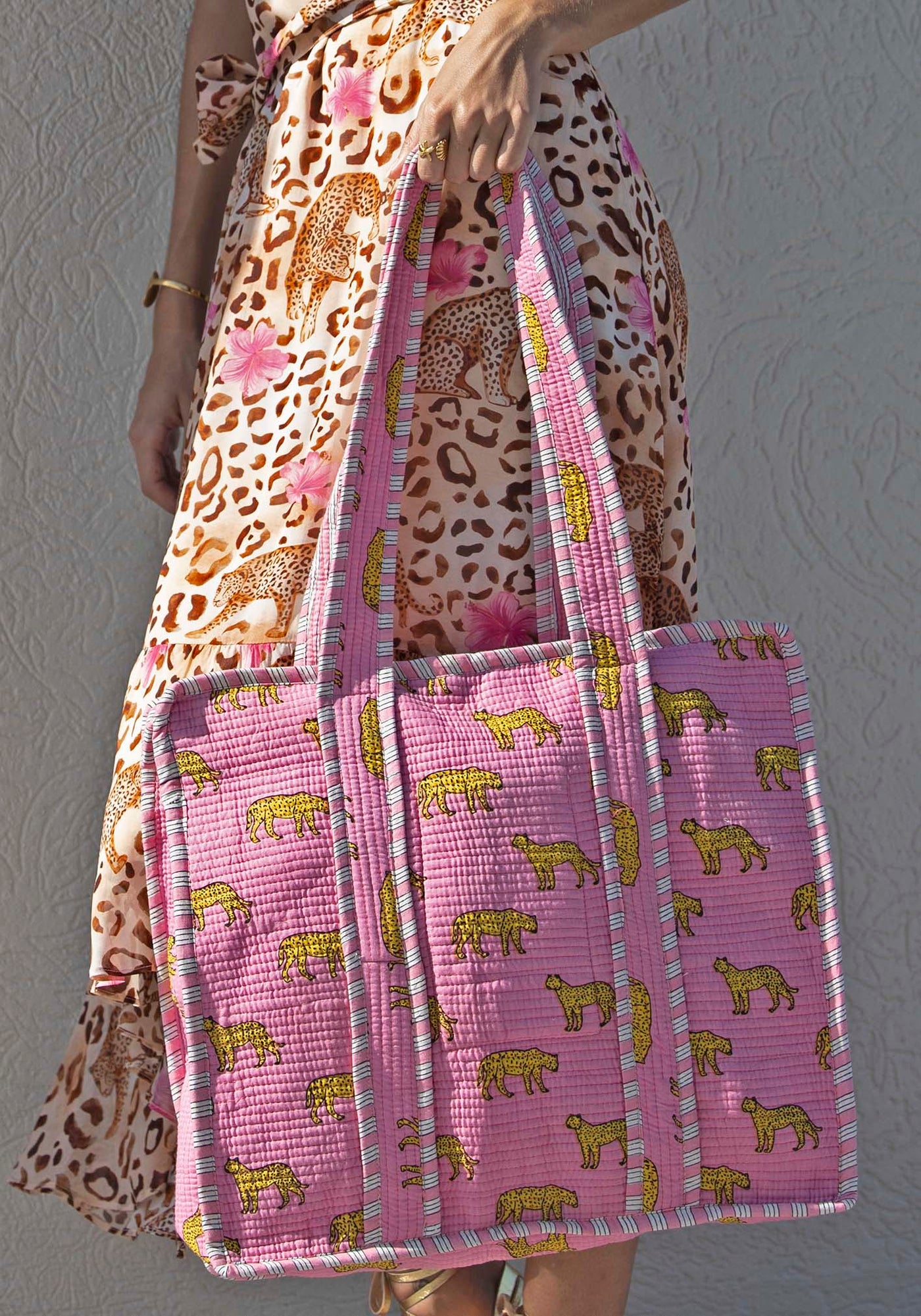 Pink Carnivale Tote Bag