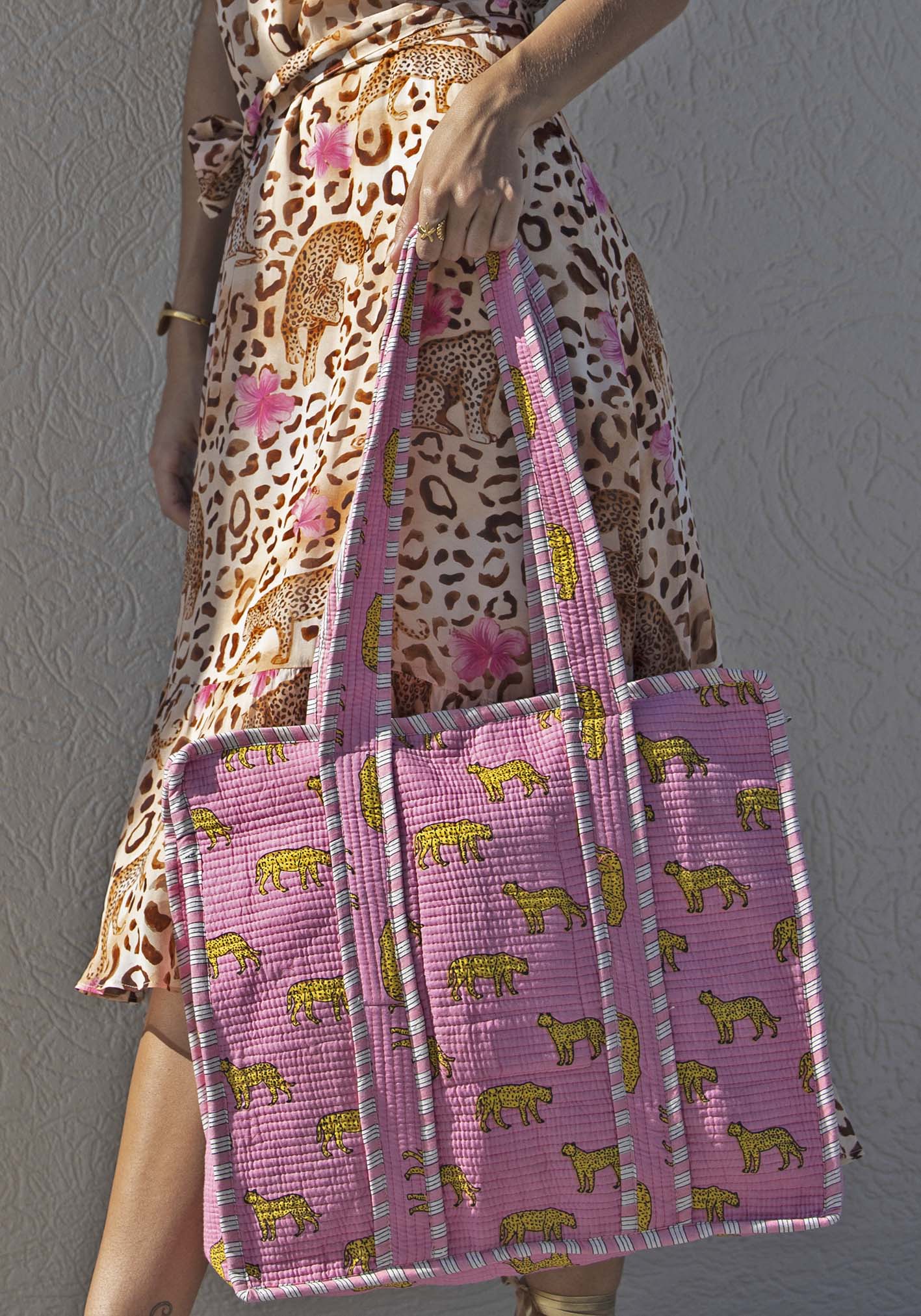 Pink Carnivale Tote Bag